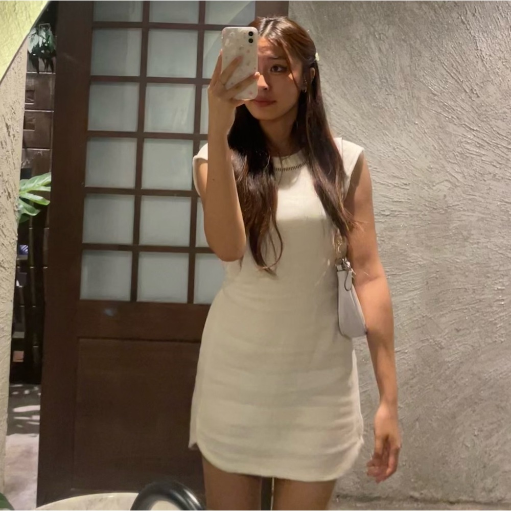 White dress